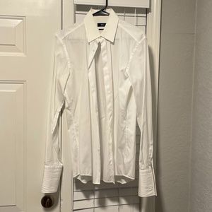 Hugo Boss White Suit Shirt
